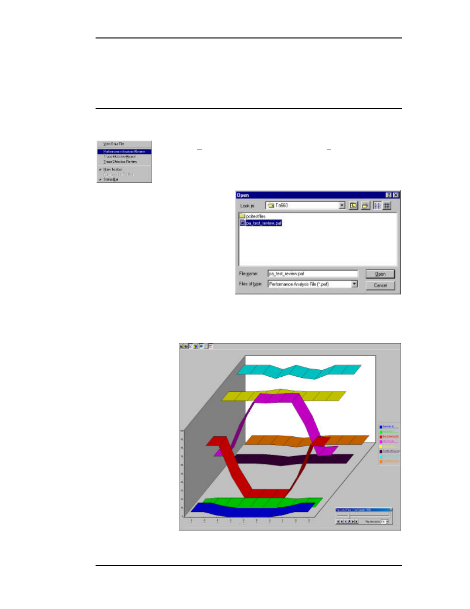 Saved performance analysis review | Teledyne LeCroy TA660СА User Manual | Page 87 / 156