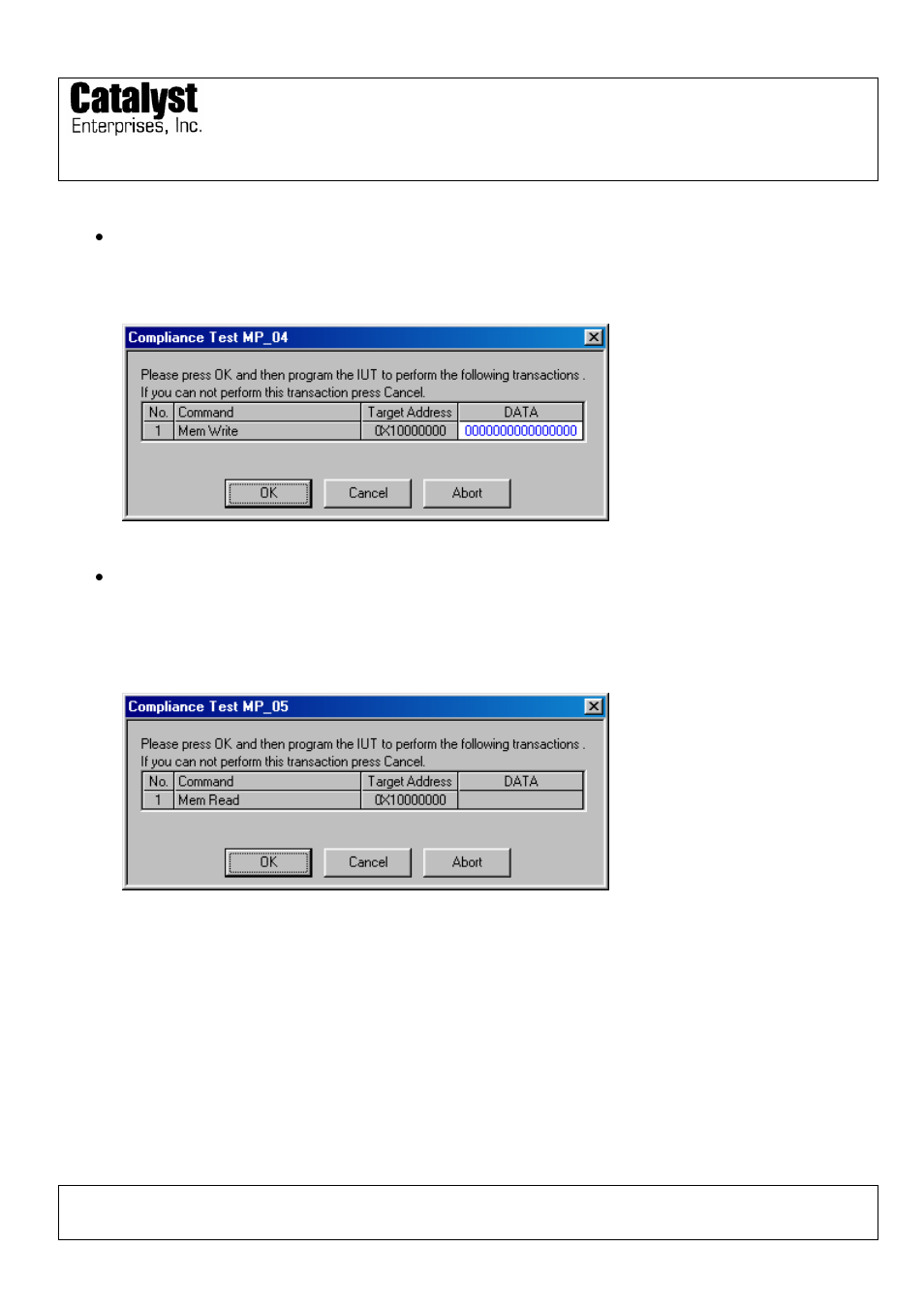 Compliance test | Teledyne LeCroy TA700 Compliance User Guide User Manual | Page 10 / 71