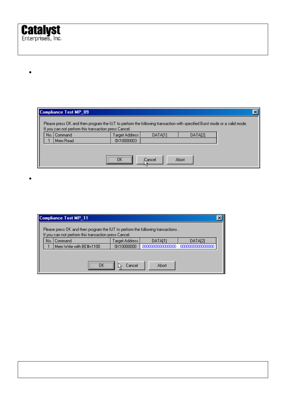 Compliance test | Teledyne LeCroy TA700 Compliance User Guide User Manual | Page 12 / 71