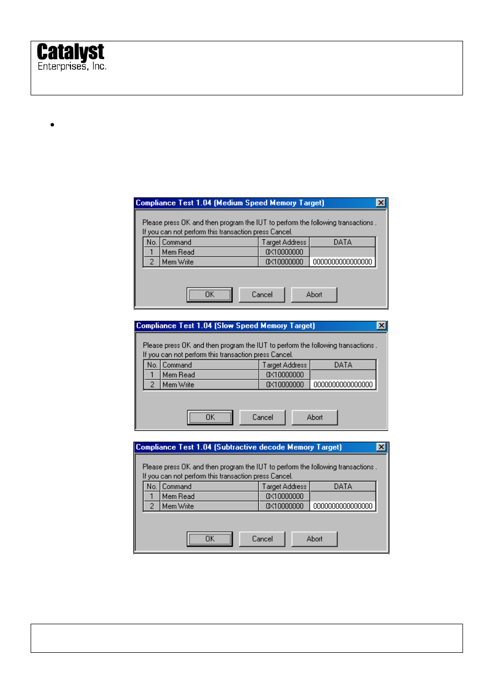Compliance test | Teledyne LeCroy TA700 Compliance User Guide User Manual | Page 38 / 71