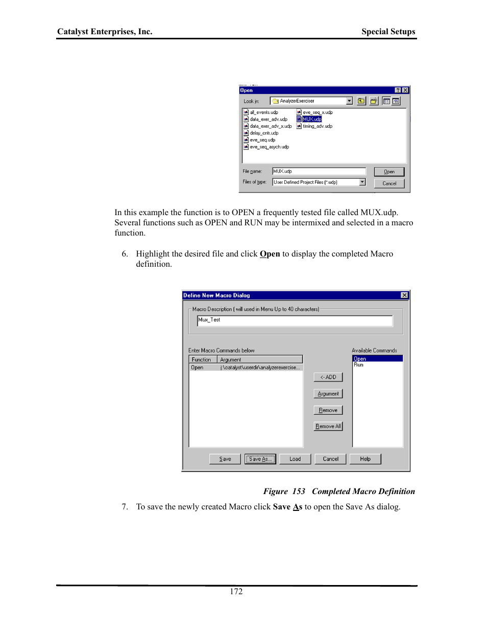 Figure 153 completed macro definition | Teledyne LeCroy TA700_800_850 User Manual User Manual | Page 186 / 268