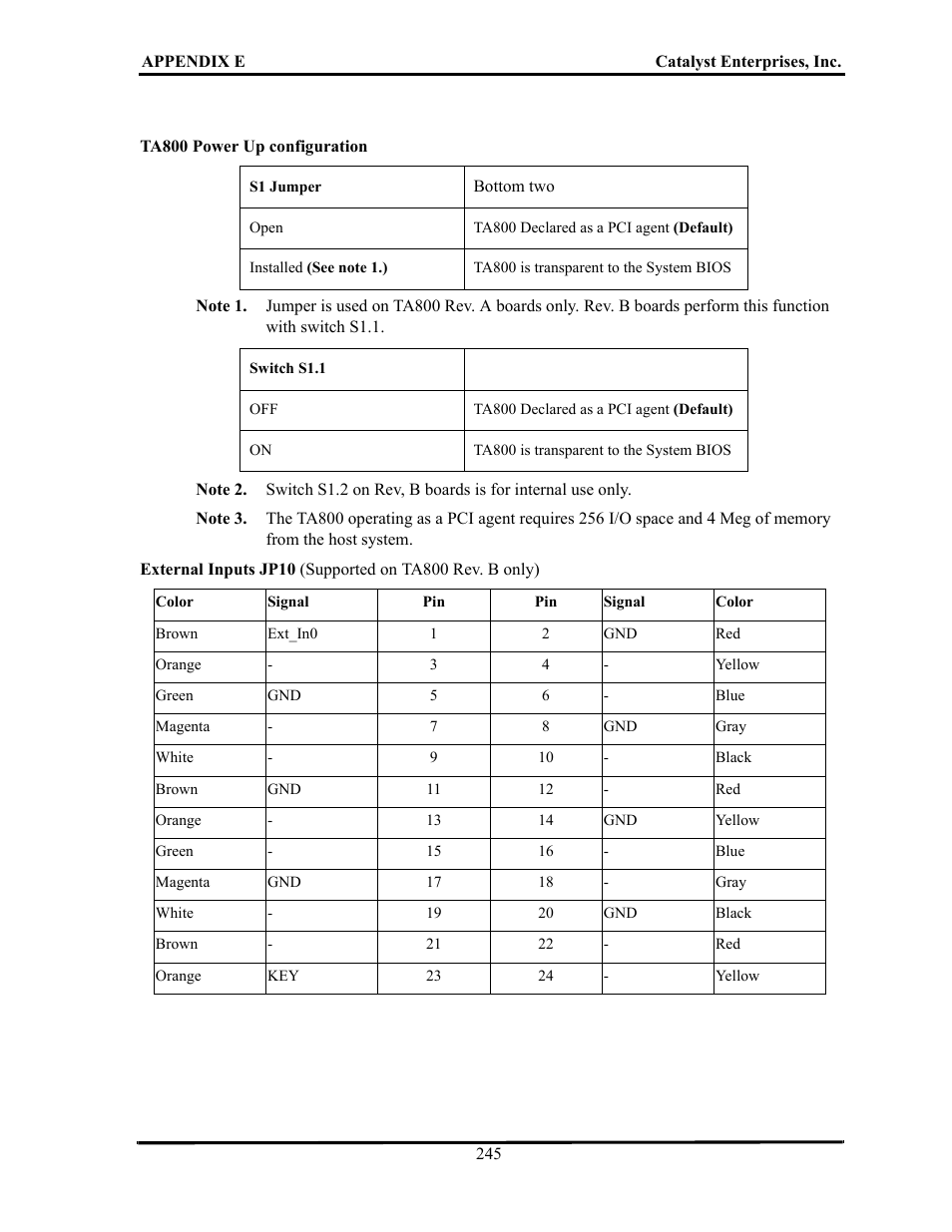 Teledyne LeCroy TA700_800_850 User Manual User Manual | Page 259 / 268