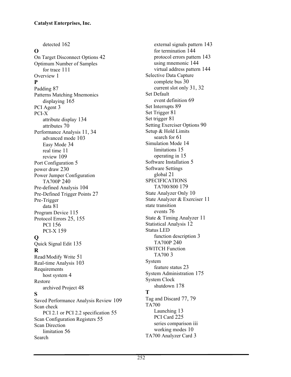 Teledyne LeCroy TA700_800_850 User Manual User Manual | Page 266 / 268