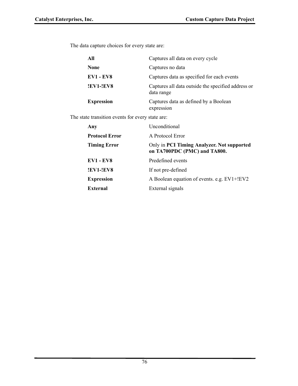 Teledyne LeCroy TA700_800_850 User Manual User Manual | Page 90 / 268