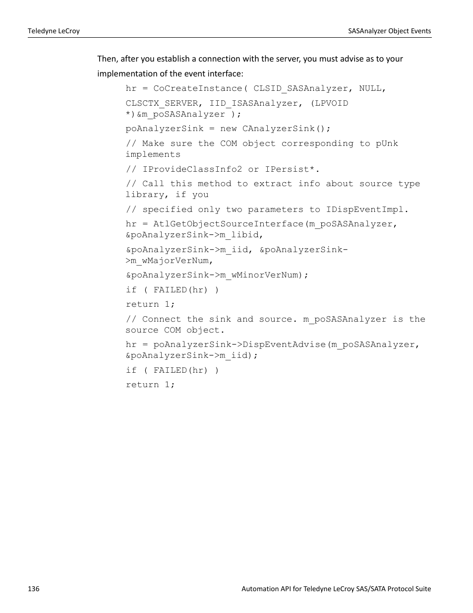 Teledyne LeCroy SAS_SATA Automation API manual User Manual | Page 142 / 150