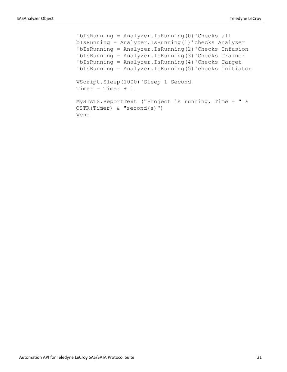 Teledyne LeCroy SAS_SATA Automation API manual User Manual | Page 27 / 150