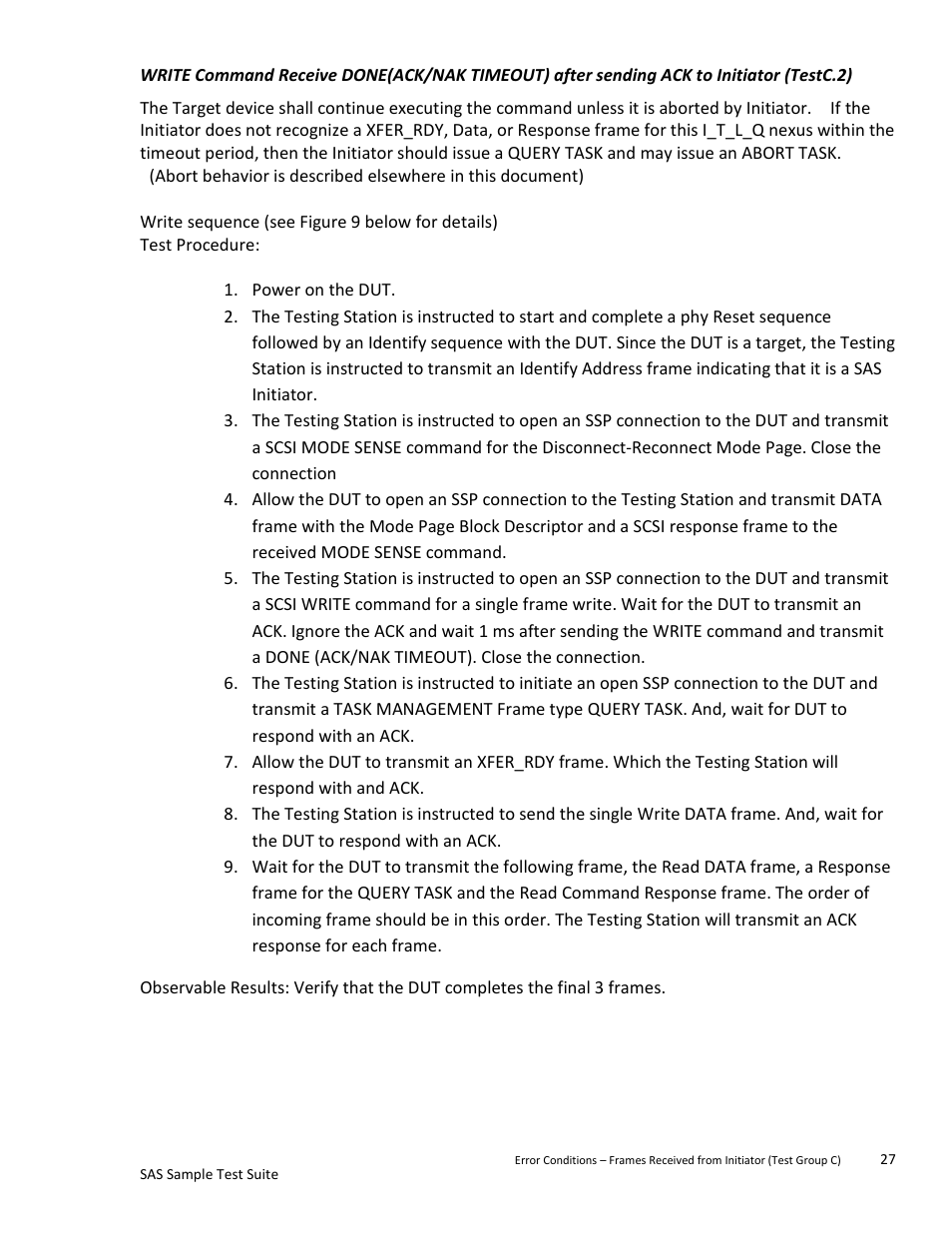 Testc.2) | Teledyne LeCroy SAS Sample Test Suite User Manual | Page 27 / 109