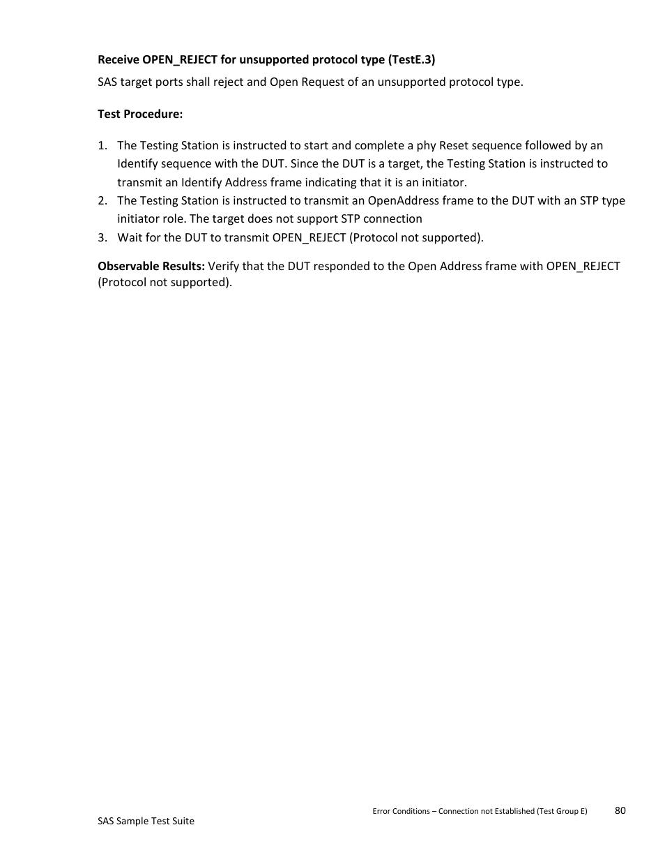 Teledyne LeCroy SAS Sample Test Suite User Manual | Page 80 / 109