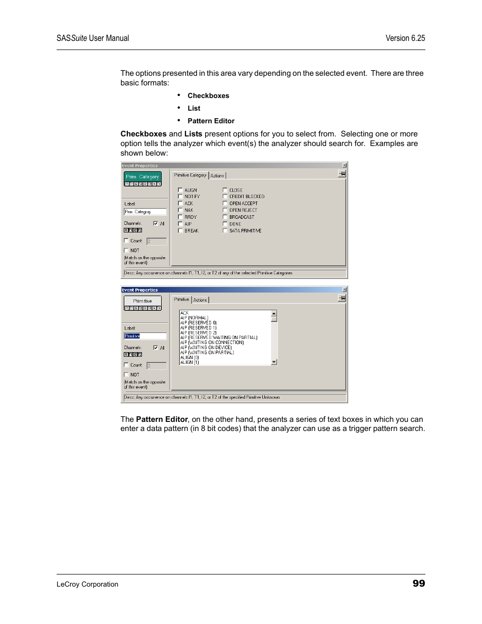 Teledyne LeCroy SAS Suite User Manual User Manual | Page 109 / 302