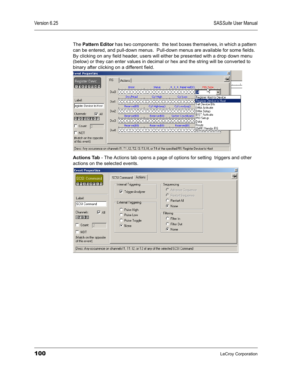 Teledyne LeCroy SAS Suite User Manual User Manual | Page 110 / 302
