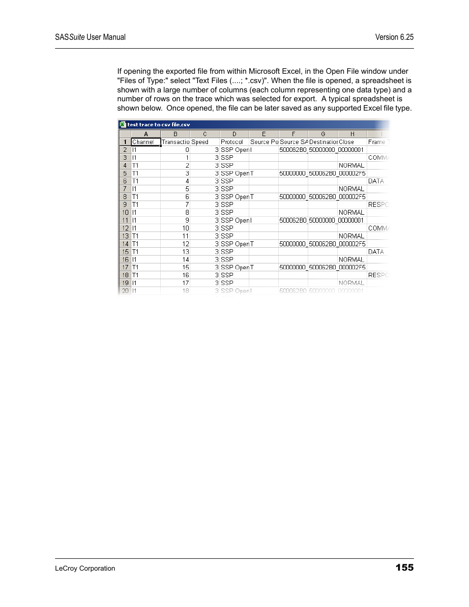 Teledyne LeCroy SAS Suite User Manual User Manual | Page 165 / 302