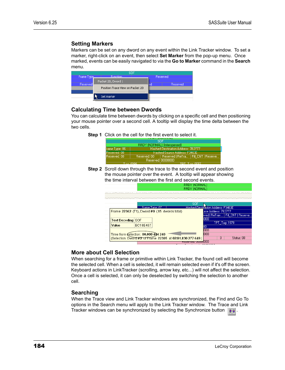 Teledyne LeCroy SAS Suite User Manual User Manual | Page 194 / 302