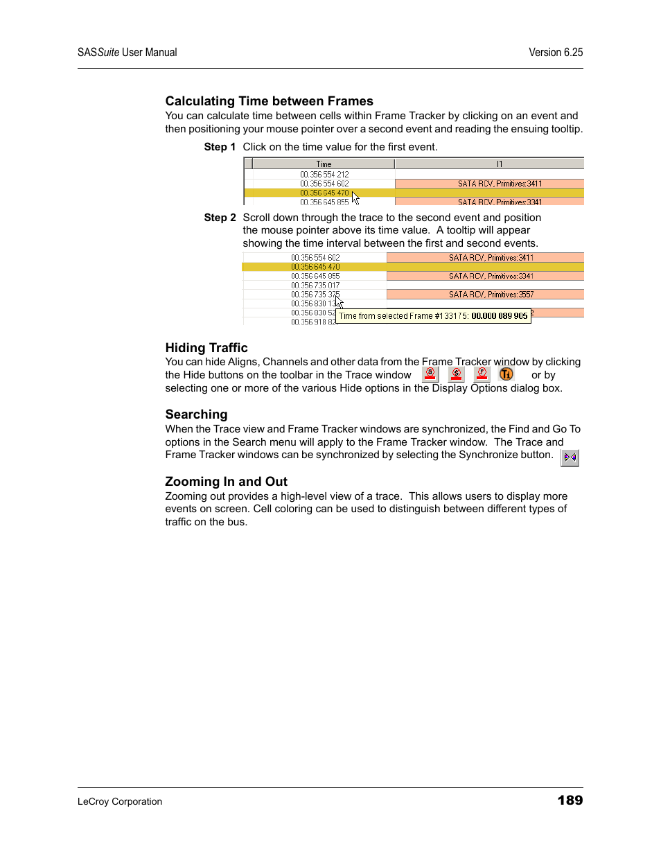 Teledyne LeCroy SAS Suite User Manual User Manual | Page 199 / 302