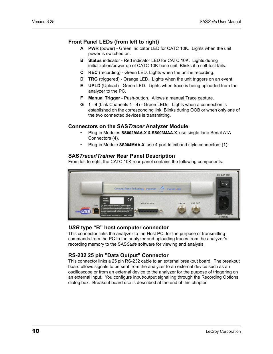 Teledyne LeCroy SAS Suite User Manual User Manual | Page 20 / 302