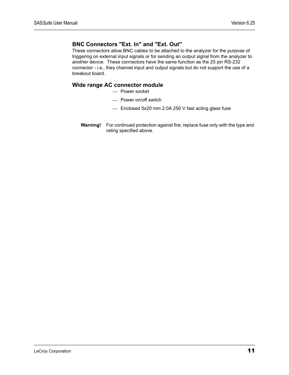 Teledyne LeCroy SAS Suite User Manual User Manual | Page 21 / 302