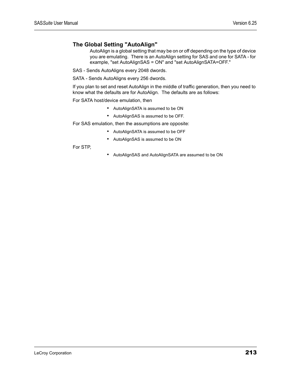Teledyne LeCroy SAS Suite User Manual User Manual | Page 223 / 302