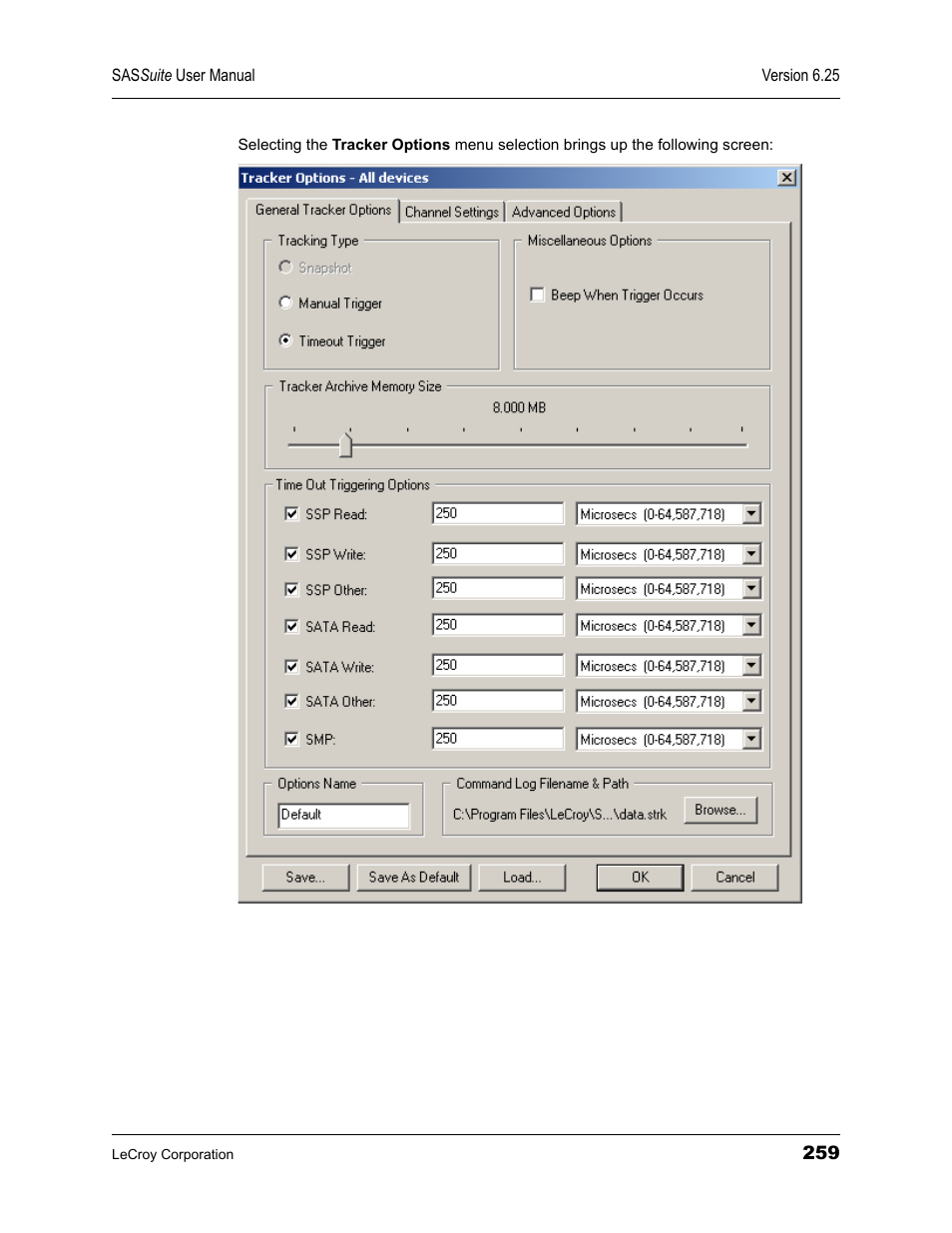 Teledyne LeCroy SAS Suite User Manual User Manual | Page 269 / 302
