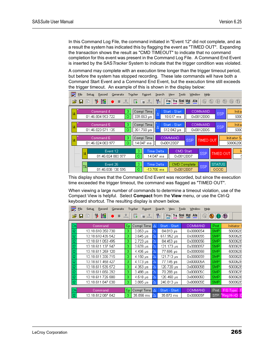 Teledyne LeCroy SAS Suite User Manual User Manual | Page 275 / 302