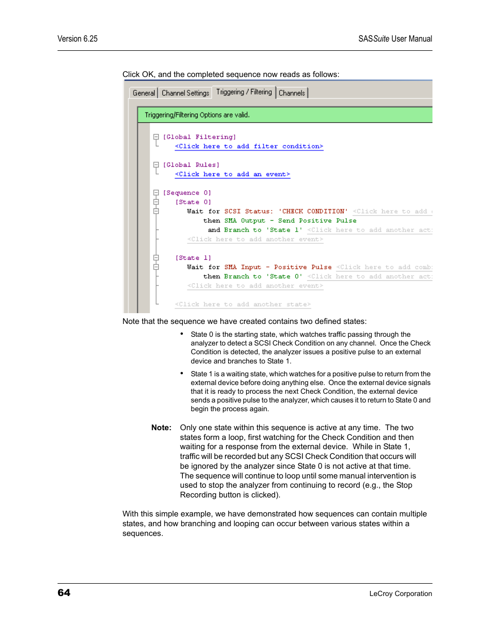 Teledyne LeCroy SAS Suite User Manual User Manual | Page 74 / 302