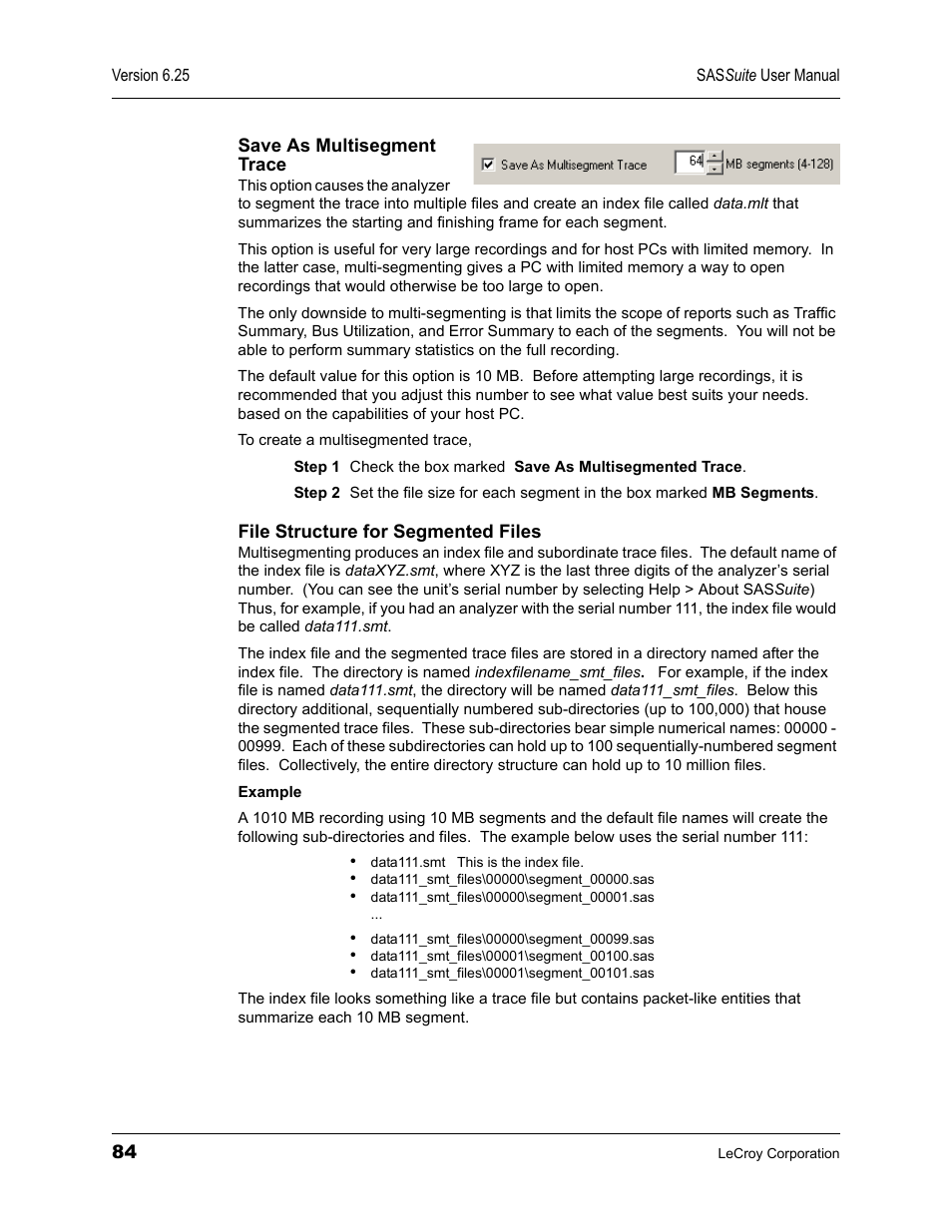Teledyne LeCroy SAS Suite User Manual User Manual | Page 94 / 302