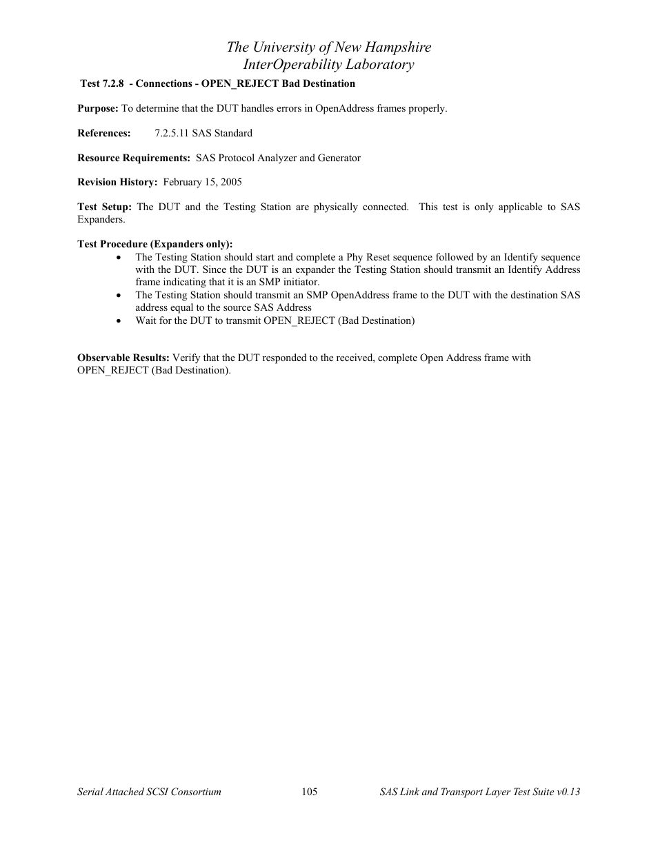Teledyne LeCroy SAS Verification Test Descriptions User Manual | Page 106 / 186