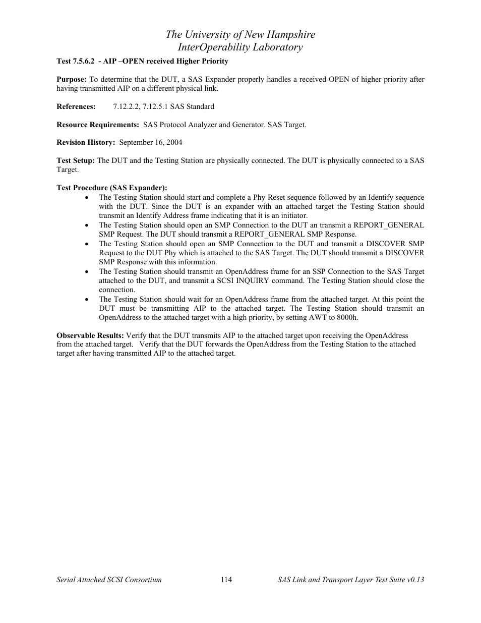 Teledyne LeCroy SAS Verification Test Descriptions User Manual | Page 115 / 186
