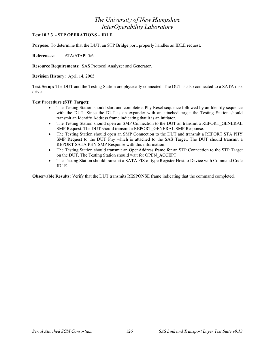 Teledyne LeCroy SAS Verification Test Descriptions User Manual | Page 127 / 186