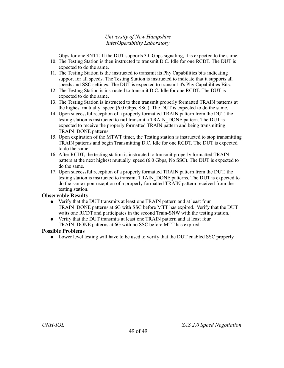 Teledyne LeCroy SAS Verification Test Descriptions User Manual | Page 185 / 186