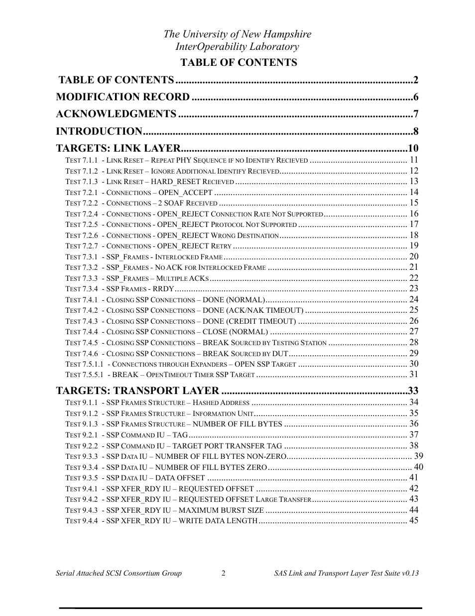 Teledyne LeCroy SAS Verification Test Descriptions User Manual | Page 3 / 186