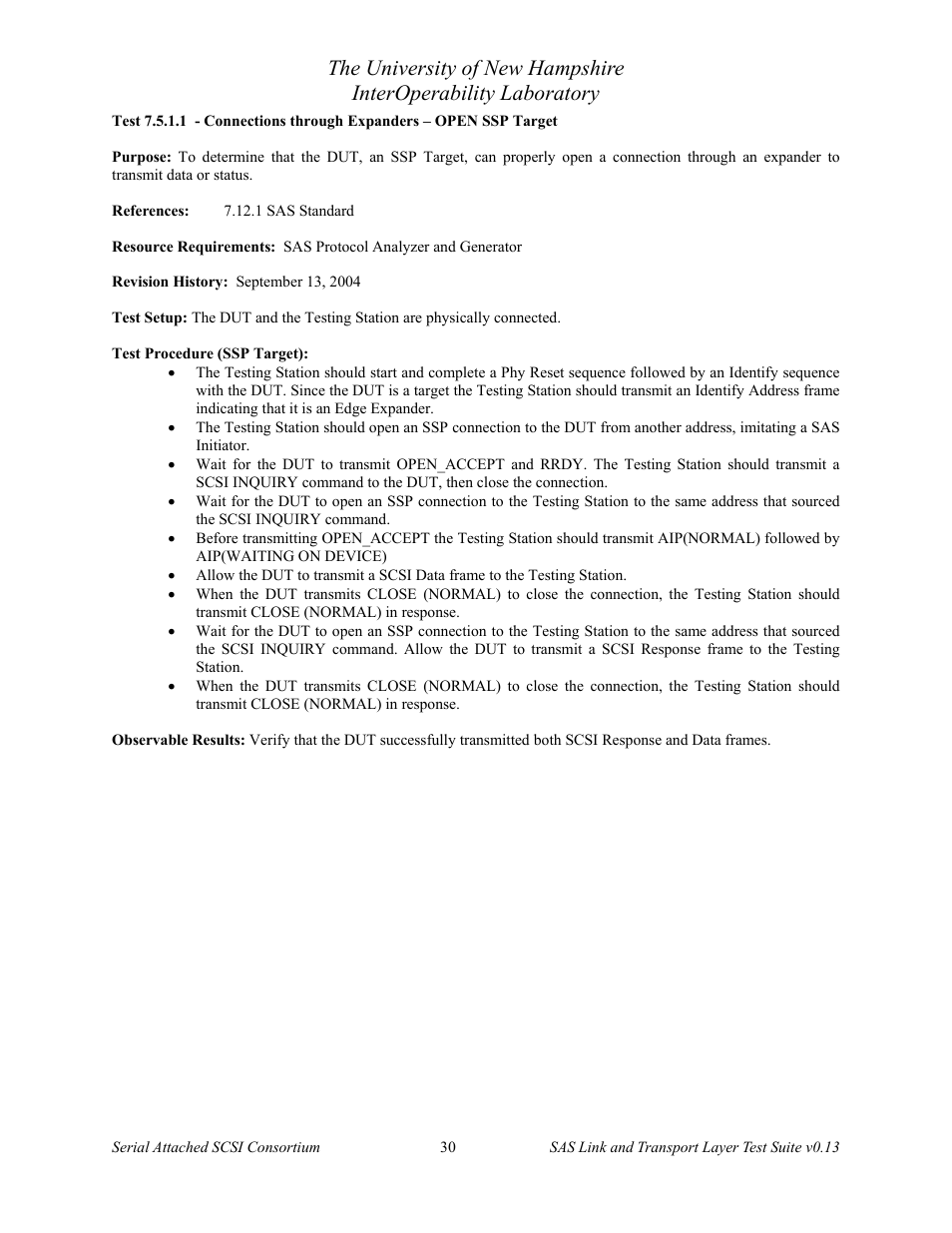 Teledyne LeCroy SAS Verification Test Descriptions User Manual | Page 31 / 186
