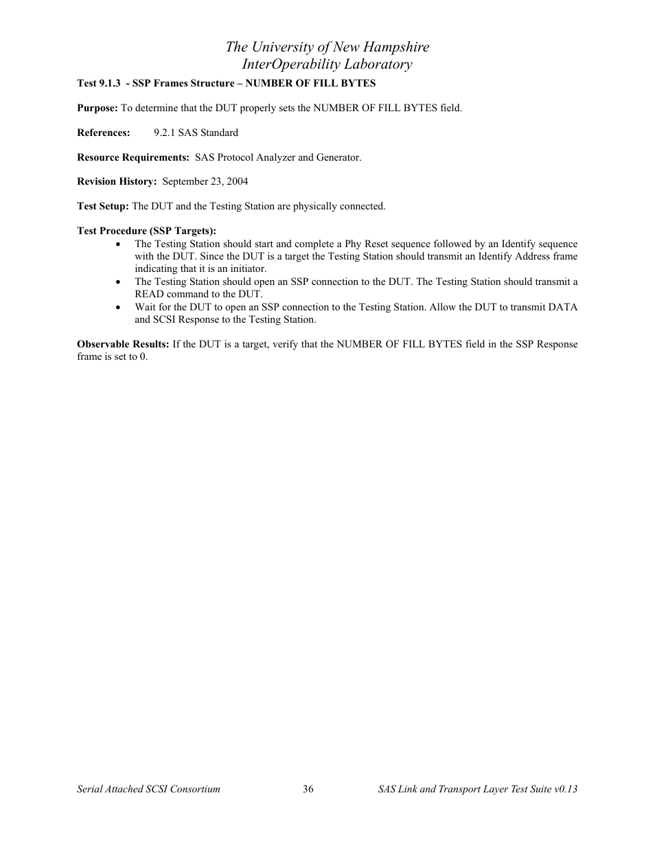 Teledyne LeCroy SAS Verification Test Descriptions User Manual | Page 37 / 186