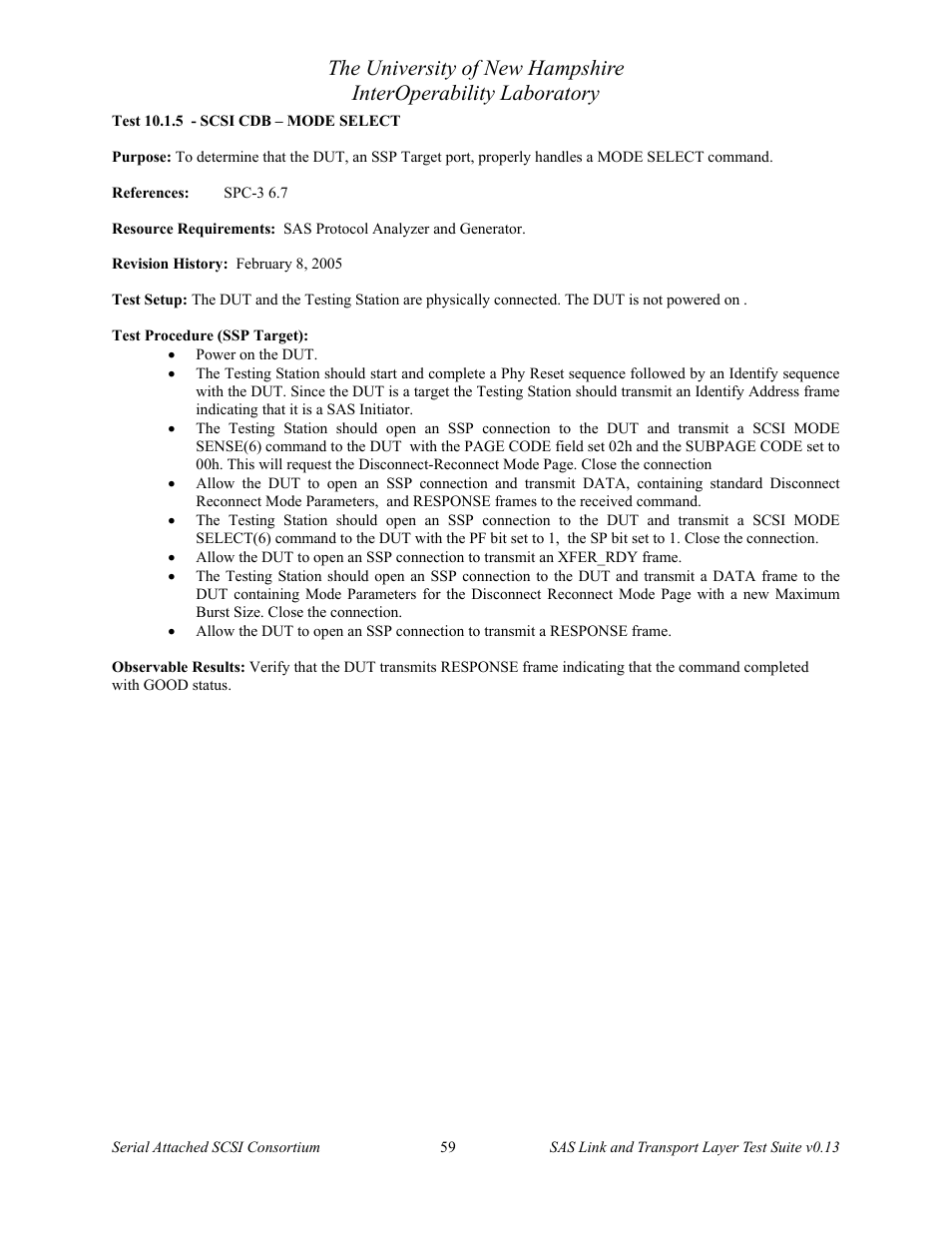 Teledyne LeCroy SAS Verification Test Descriptions User Manual | Page 60 / 186