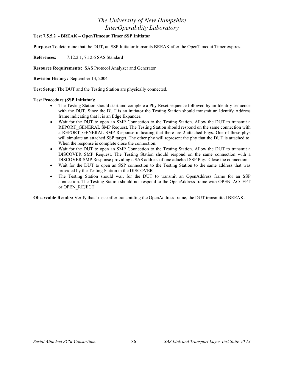 Teledyne LeCroy SAS Verification Test Descriptions User Manual | Page 87 / 186