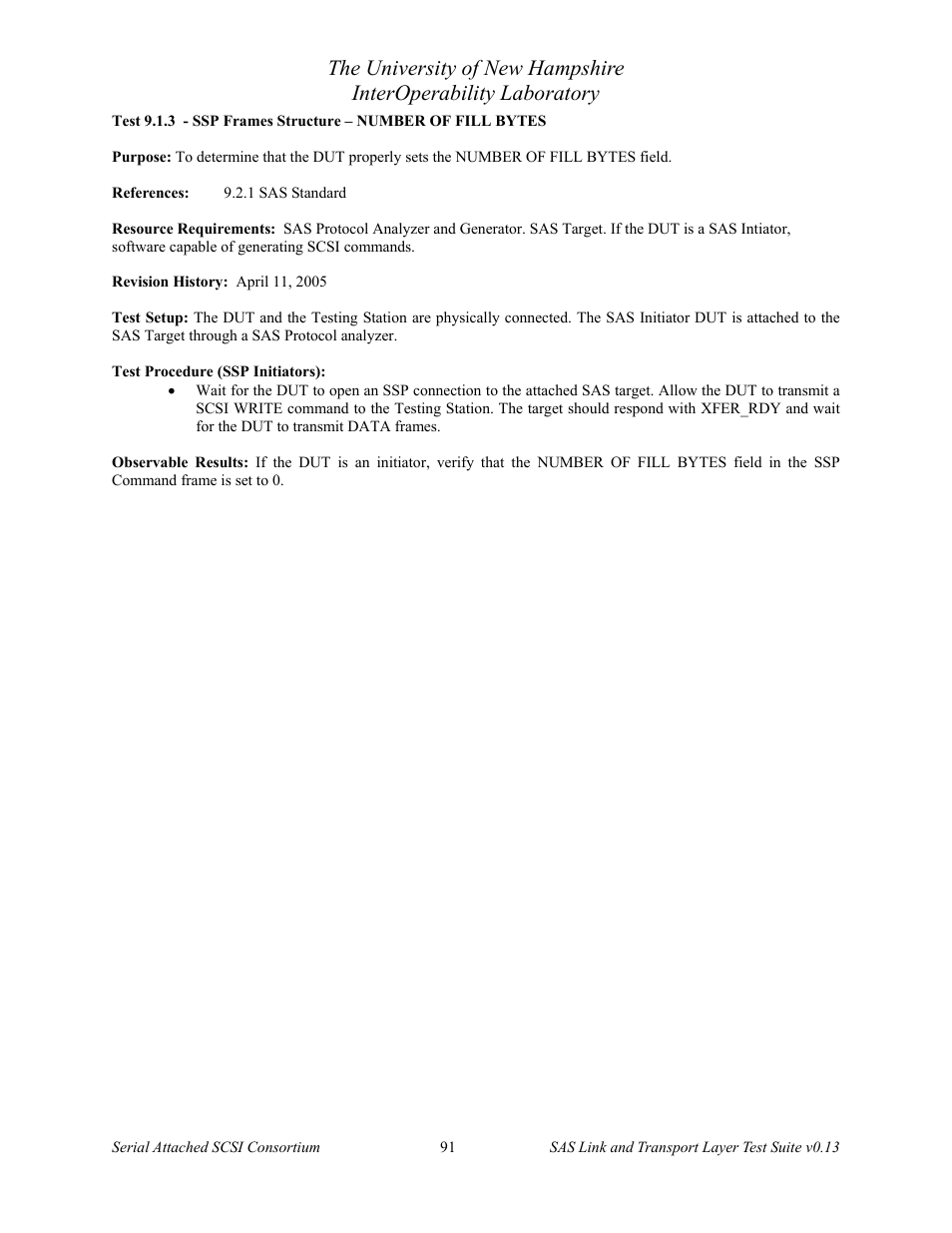 Teledyne LeCroy SAS Verification Test Descriptions User Manual | Page 92 / 186