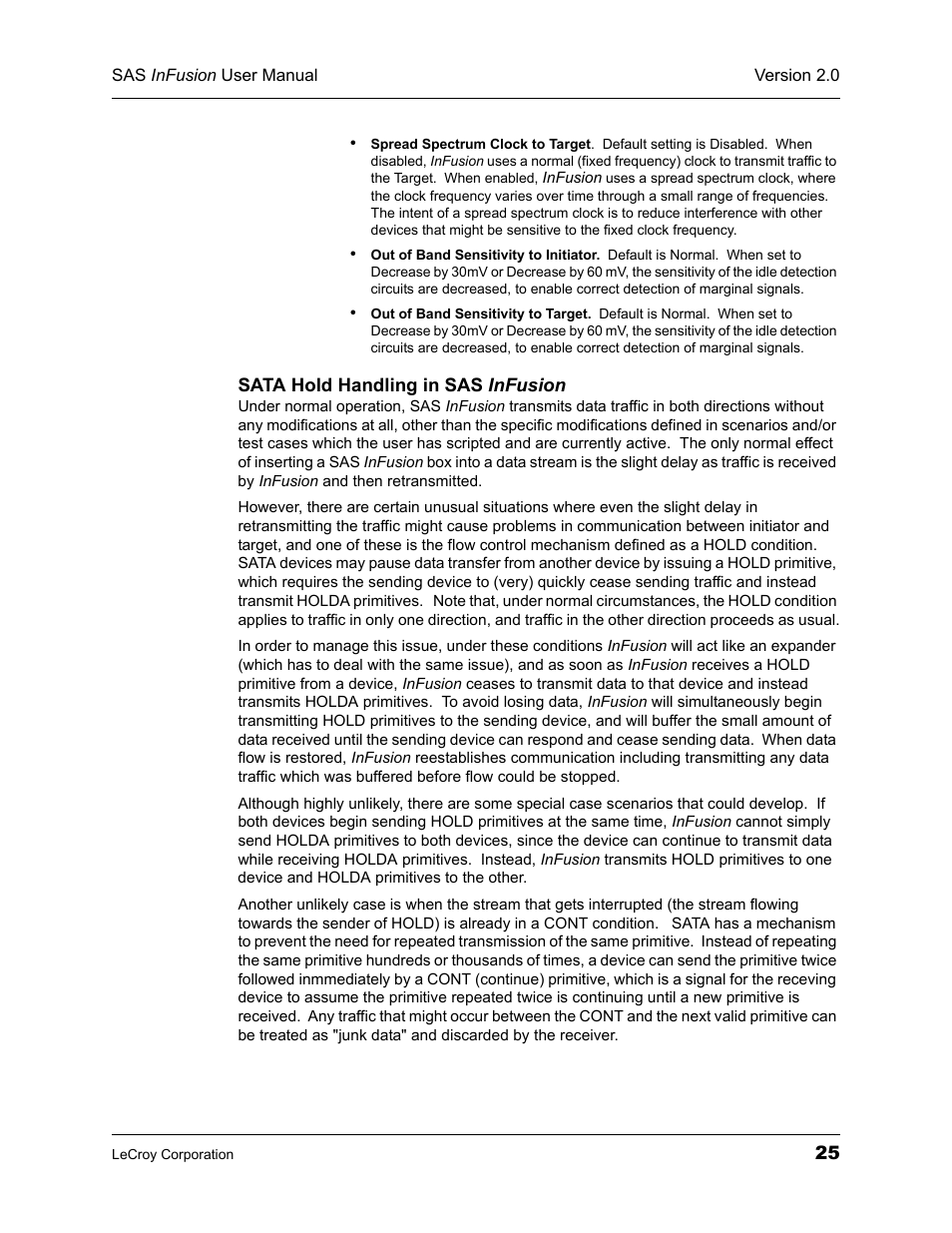 Teledyne LeCroy SAS_SATA InFusion - Users Manual User Manual | Page 39 / 113