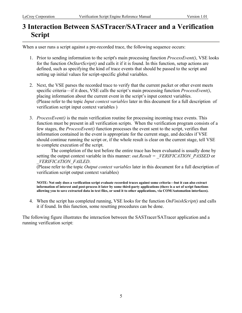 Teledyne LeCroy SATracer 3G Verification Script Engine manual User Manual | Page 10 / 68