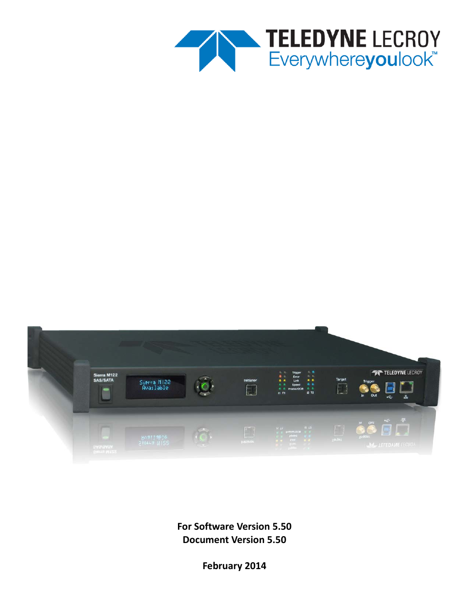 Teledyne LeCroy Sierra M122 User Manual User Manual | 385 pages