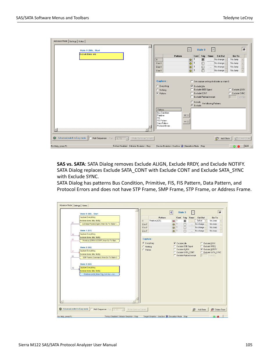 Teledyne LeCroy Sierra M122 User Manual User Manual | Page 107 / 385