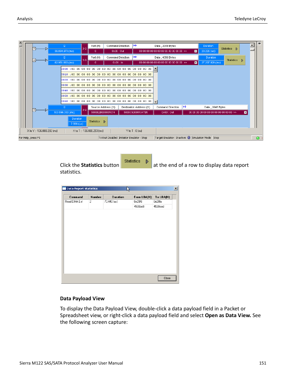 Teledyne LeCroy Sierra M122 User Manual User Manual | Page 153 / 385