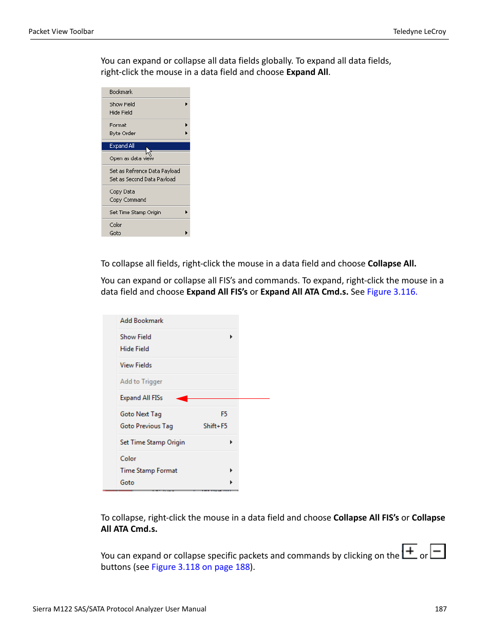 Teledyne LeCroy Sierra M122 User Manual User Manual | Page 189 / 385