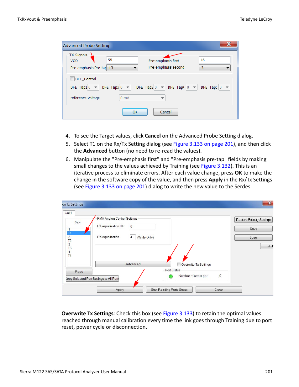 Teledyne LeCroy Sierra M122 User Manual User Manual | Page 203 / 385