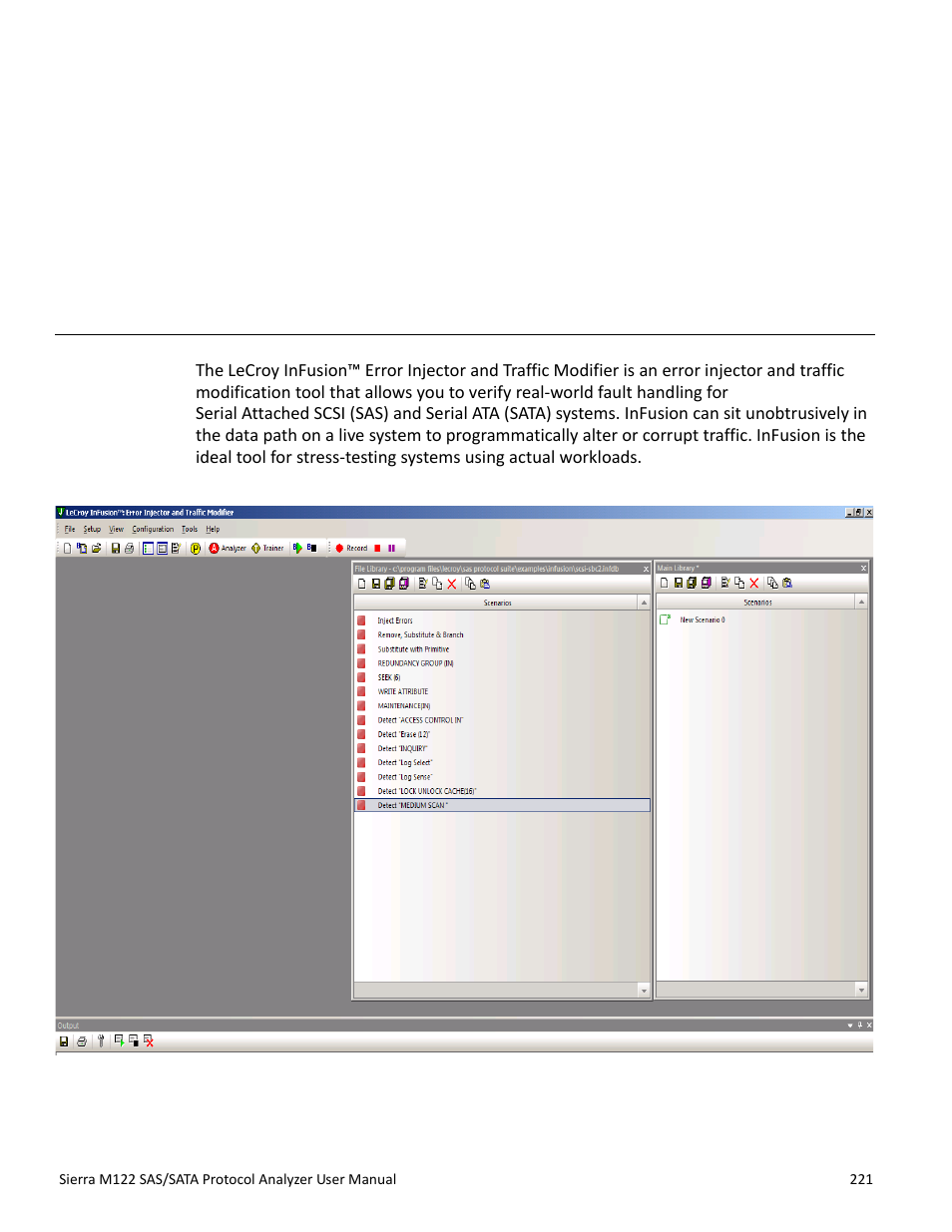 Infusion overview, Chapter 4: infusion overview, Infusion | Chapter 4 | Teledyne LeCroy Sierra M122 User Manual User Manual | Page 223 / 385