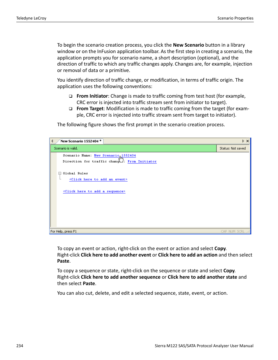 6 scenario properties | Teledyne LeCroy Sierra M122 User Manual User Manual | Page 236 / 385