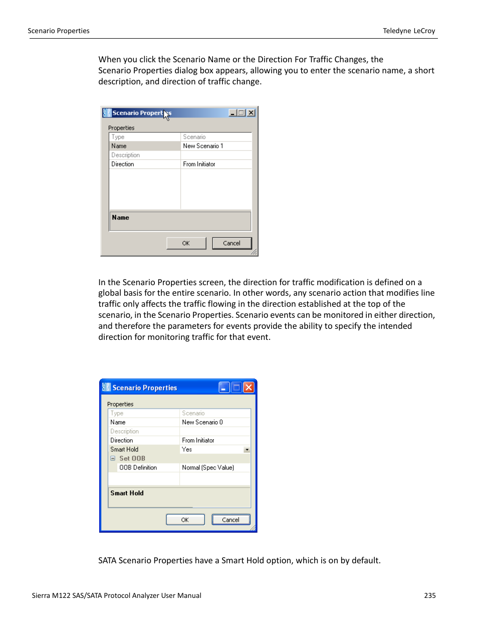 Sata smart hold option | Teledyne LeCroy Sierra M122 User Manual User Manual | Page 237 / 385