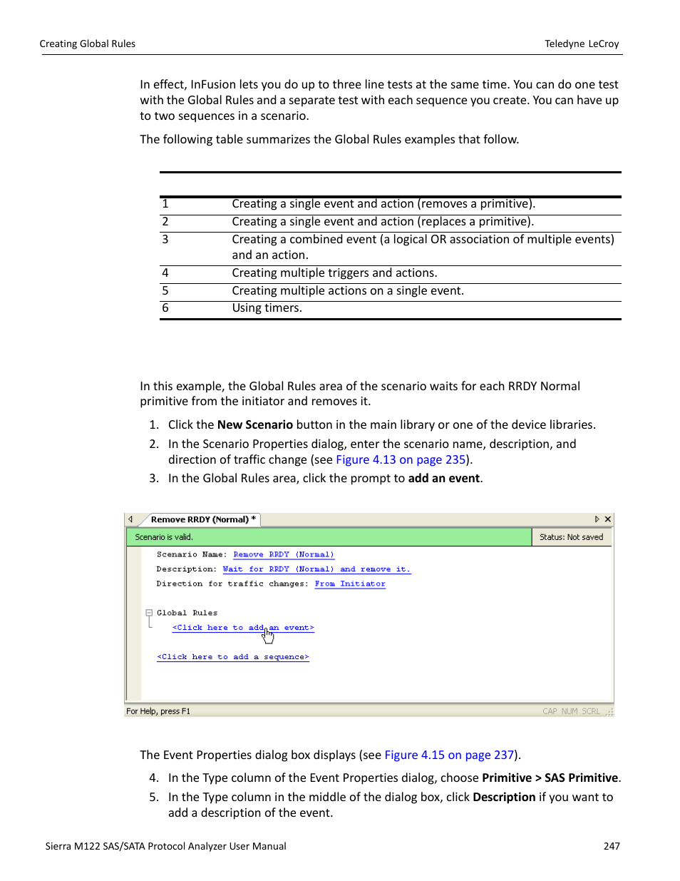 Teledyne LeCroy Sierra M122 User Manual User Manual | Page 249 / 385