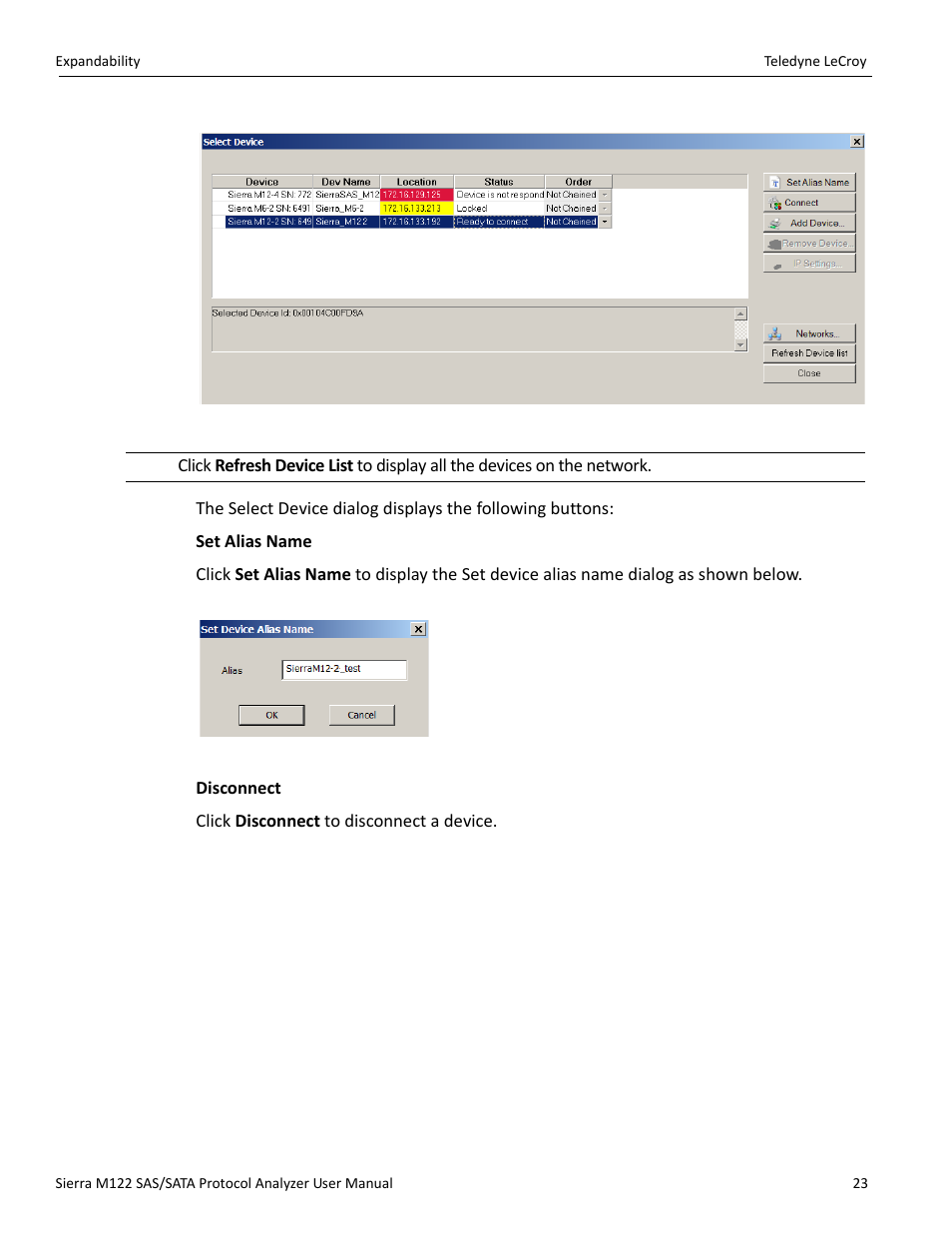 Teledyne LeCroy Sierra M122 User Manual User Manual | Page 25 / 385