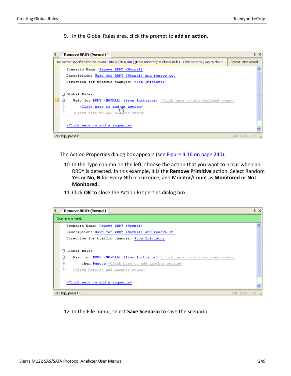 Teledyne LeCroy Sierra M122 User Manual User Manual | Page 251 / 385