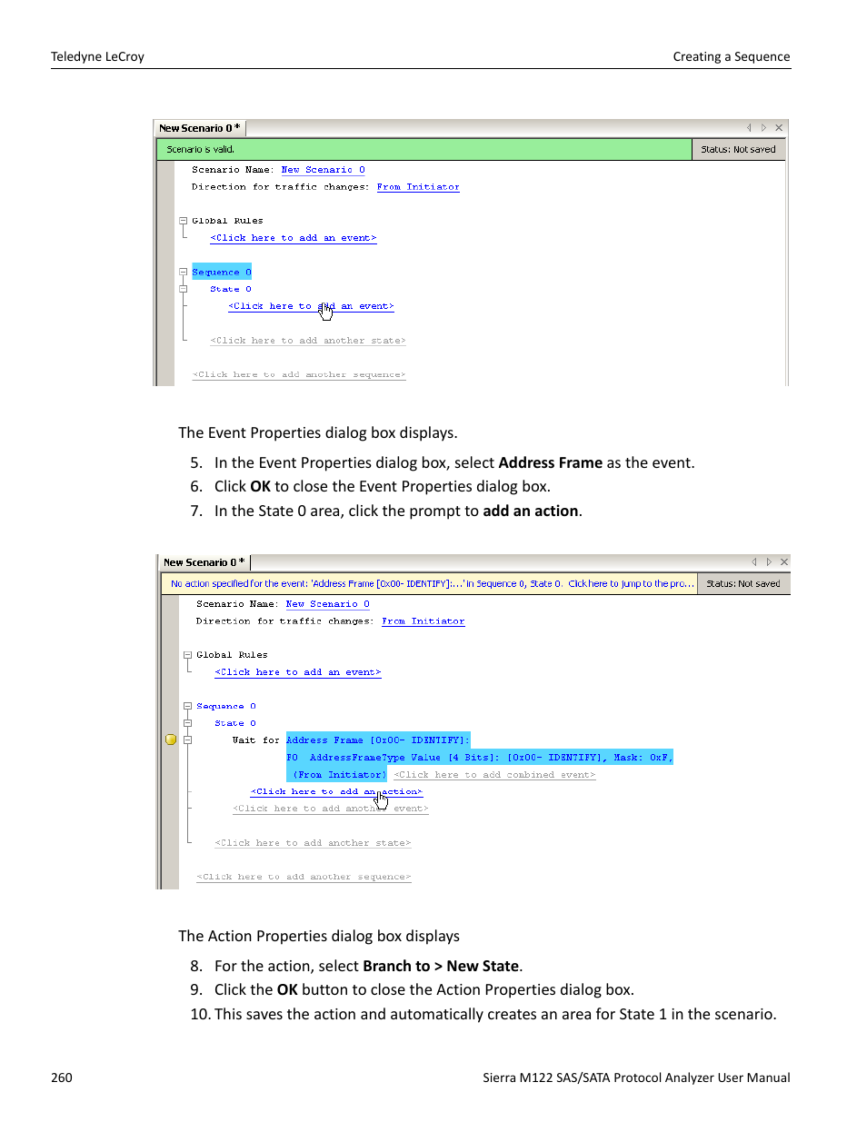 Teledyne LeCroy Sierra M122 User Manual User Manual | Page 262 / 385