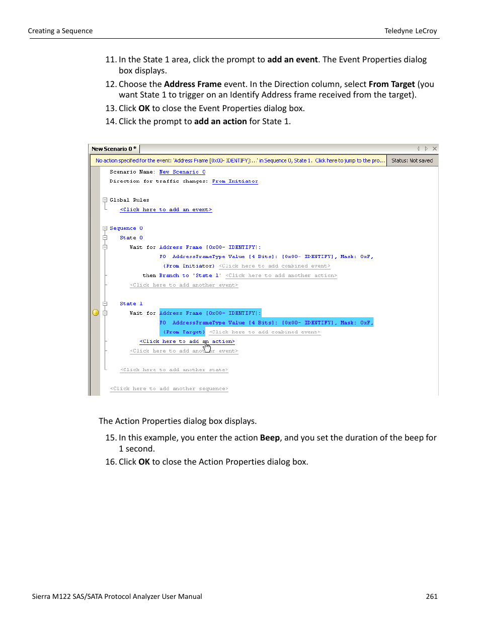 Teledyne LeCroy Sierra M122 User Manual User Manual | Page 263 / 385