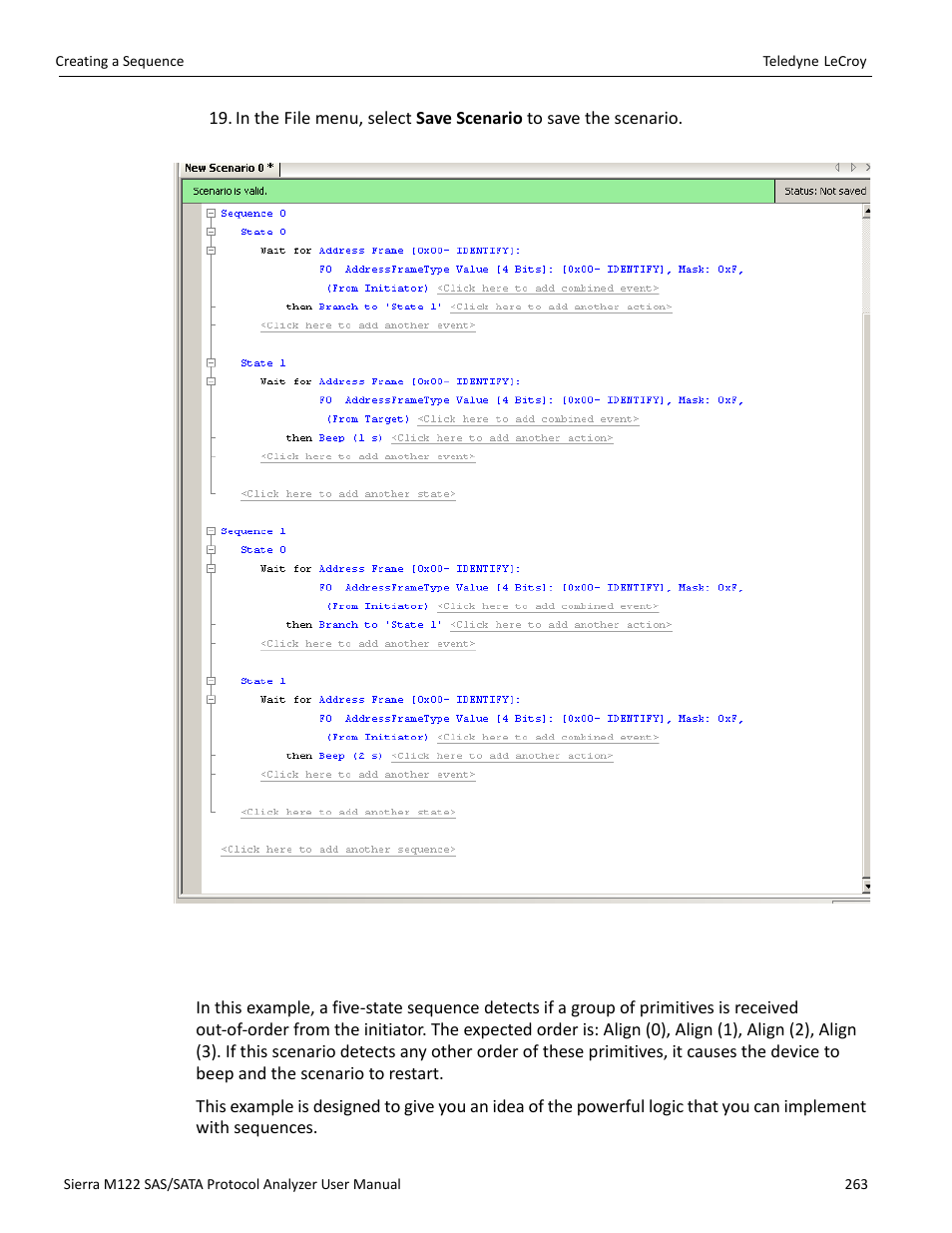 Teledyne LeCroy Sierra M122 User Manual User Manual | Page 265 / 385